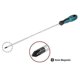 thumbnail image 3 of PENGGONG 2Pcs 12 Inch Long Slotted and Phillips Screwdriver Set Magnetic Screwdriver with Rubber Handle, 3 of 4