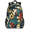 Black, variant on Pastel Neon Skulls Backpack, Large Stars and Moons Travel Laptop Backpack Men Women Work Business Computer Casual Daypack Rucksack, 18 Inch