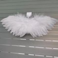 thumbnail image 2 of Mini ala de Ángel con plumas artificiales para bebés y niños, fotografía para recién nacidos, accesorios para mascotas, bodas, Halloween, Navidad, fiesta de cumpleaños, 2 of 7
