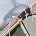 thumbnail image 2 of Summer Baby Stroller Thickened Bracket Mosquito Net White Bracket Trolley Umbrella, 2 of 3