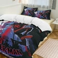 thumbnail image 2 of Miles Morales Spider Man Bedding Duvet Cover Queen Size for Kids and Adults-Bed Sheets,Sheets,Sheets Queen Size Bed Set,Queen Sheets,Bedding 102"x90", 2 of 4