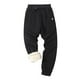 thumbnail image 3 of Pantalones largos de invierno para hombre, rectos, de terciopelo, informales, de uso diario, de rayón, 3 of 6