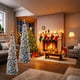 thumbnail image 5 of Uuiauoio Pop Up Christmas Tree ,Retractable Folding Pops Up Christmas Tree， Collapsible Pencil Xmas Trees for Fireplace Home Office Indoor Holiday Party Decoration, 5 of 9