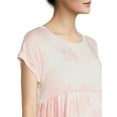 thumbnail image 5 of Time And Tru Women's Maternity Babydoll T-Shirt, 5 of 6