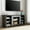 Grey, variant on 58" Mantel Stone TV Stand, Entertainment Center with Open Storage Space and Adjustable Shelves, TV Consoles for Living Room, Cherry