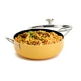 thumbnail image 6 of Infuse 6Qt Nonstick Aluminum Covered Caldero Saute Pan, Yellow, 6 of 6