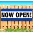 thumbnail image 1 of Now Open! 13 oz Vinyl Banner With Metal Grommets, 1 of 4