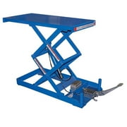 20 x 33 in. 1000 lbs Foot Pump Double Scissor Lift Table