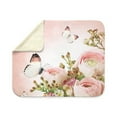 thumbnail image 4 of CafePress - Flowers And Butterflies Sherpa Fleece Throw Blanke - Sherpa Fleece Throw Blanket 60" x 50", 4 of 5