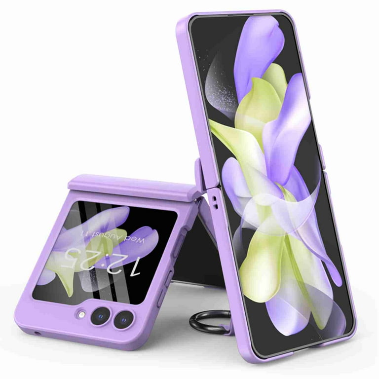 Designed for Galaxy Z Flip 5 Case with Hinge Protection,Samsung