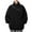 Black, variant on KHONTS Men's Side Zip Pullover Hoodies Long Sleeve Drop Shoulder Sweatshirt Casual Fashion 20s Streetwear Grey XL