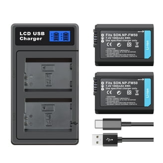 NP-FW50 NP FW50 Batterij Lcd-scherm USB Lader voor Sony Camera BC-VW1