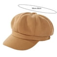 thumbnail image 5 of Women Beret Newsboy Hat French Wool Cap Classic Autumn Spring Winter, 5 of 8