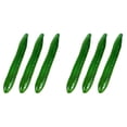 thumbnail image 3 of Raindrops 6 pcs  Simulation Cucumber Models Fake Cucumber Foams Cucumber Faux Vegetable Props, 3 of 8