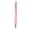 Pink, variant on Pearl Flower Metal Retractable Ballpoint Pen With Black Ink, Rose Peach Color Smooth Writing Pen For Business, 1.0mm Medium Point Gift Pen, White (White, 14*1)