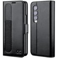 thumbnail image 1 of Ocase Compatible Con Samsung Galaxy Z Fold 4 5G Funda Tipo Cartera Con Soporte Para Bolígrafo S Pu Funda De Cuero Flip Folio Con Ranuras Para Tarjetas Rfid Bloqueo Kickstand Cubierta Del Teléfono Para, 1 of 5