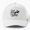 White, variant on Grit Grace Gallop Baseball Cap, Black Cowgirl Strength Style Quote Design, Classic Western Hat