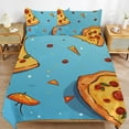 thumbnail image 2 of Fun Pizza Bedding Set with Zipper Closure for Girls & Boys, 2 of 6
