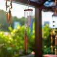 thumbnail image 5 of Wind Chimes for Outside with 12 Metal Tubes Wind Bells, 23 Inches Melody Windchimes Outdoors for Farmhouse Garden Patio Home Decor, 5 of 6