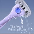 thumbnail image 2 of Kit de afeitado Billie Razor para mujer con 4 recambios y soporte DreamPop, 2 of 9