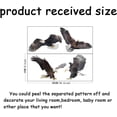 thumbnail image 3 of Eagles Wall Stickers Watercolor Animal Wall Decals Vinyl Wall Sticker 4 Flying Birds Wall Decal for Bedroom Living Room Office Home Wall Decorations DIY Wall Art Decor, 3 of 7