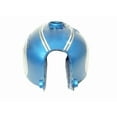 thumbnail image 4 of Petrol Fuel Tank Blue Chrome Reproduction Fits Ducati 350cc Scrambler, 4 of 5