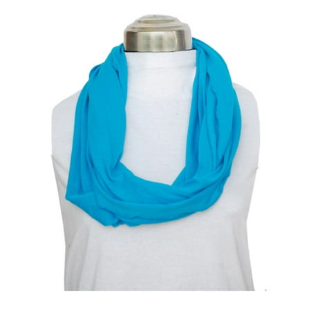 - Amtal Women Solid Stripe Color Large Infinity Jersey Knit Fall Soft Casual Scarf