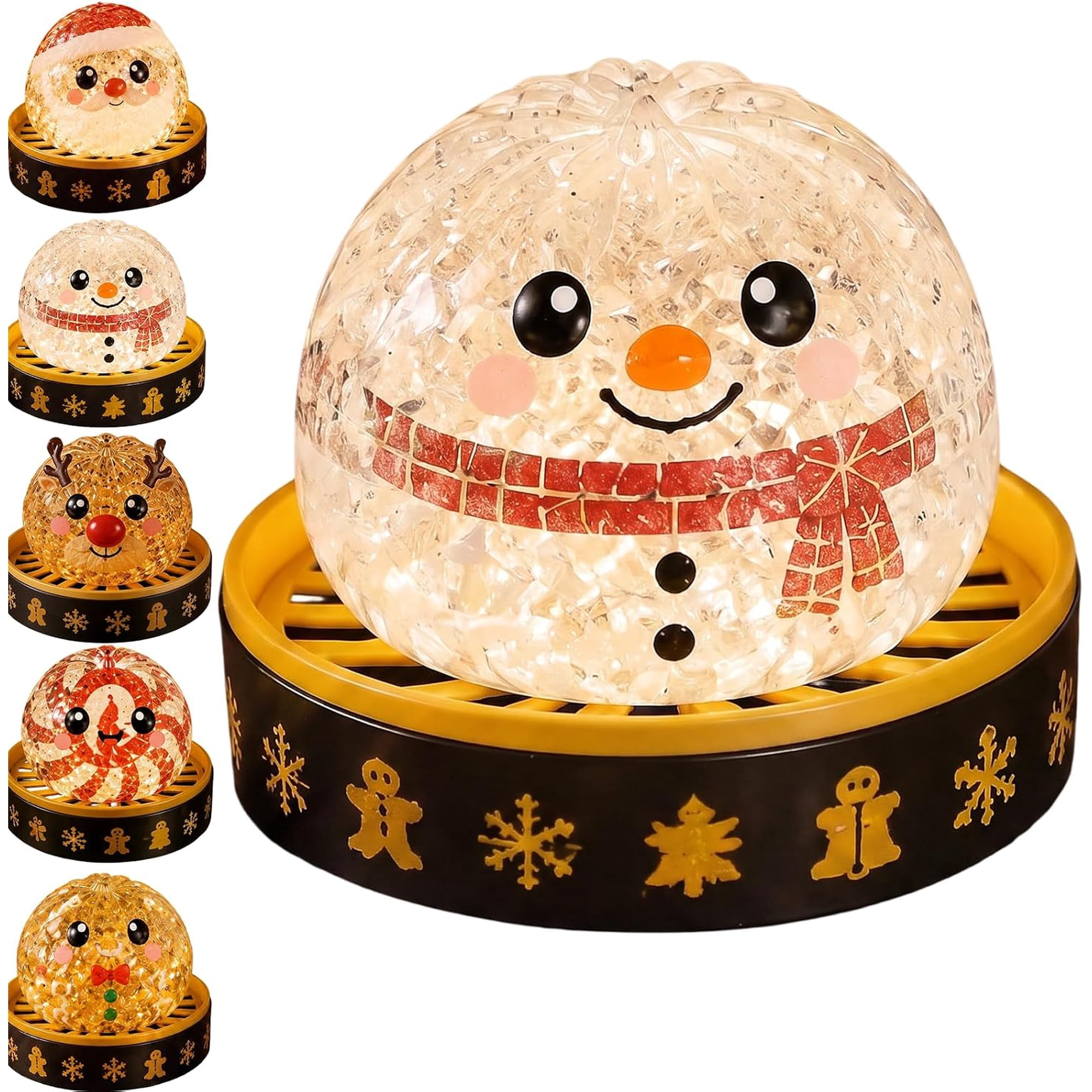 2026 Christmas Squishy Dumplings Mystery Blind Box | Christmas Dumpling Squishy Bao Bun Squeeze Balls Christmas Dumpling Squishy Toys, Bao Stress Balls Halloween Sugar Stress Squeeze Stocking Stuffer