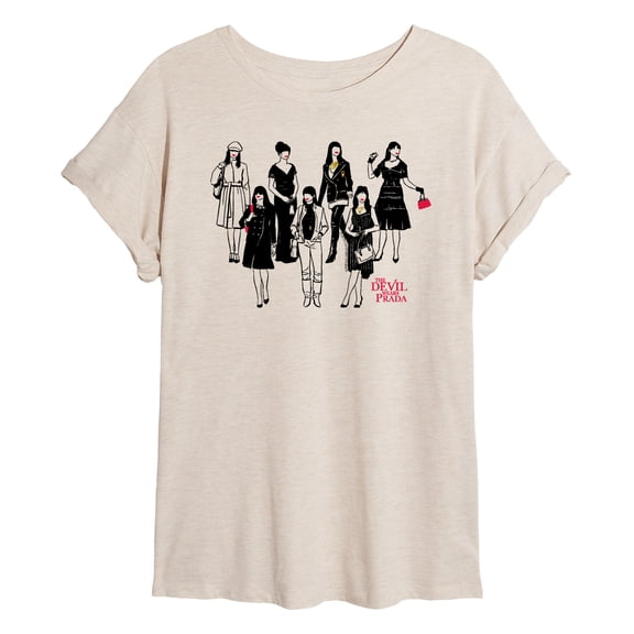 The Devil Wears Prada - Andy Fashion - Women's Oversized Graphic T-shirt
