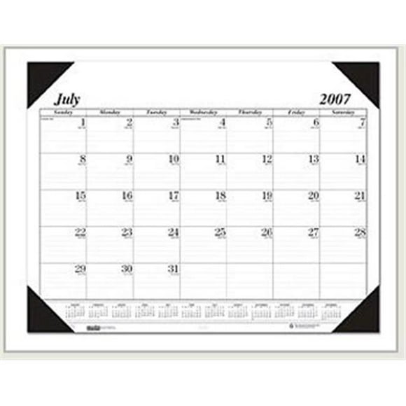 House of Doolittle HOD12502 Academic Economy Desk Pad 14-Month Jul-Aug the product will be for the current year