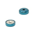thumbnail image 1 of N42 Neodymium A Type Pot Magnet - 16mm dia - 21.16lbs Pull - Blue (Pack of 1), 1 of 3