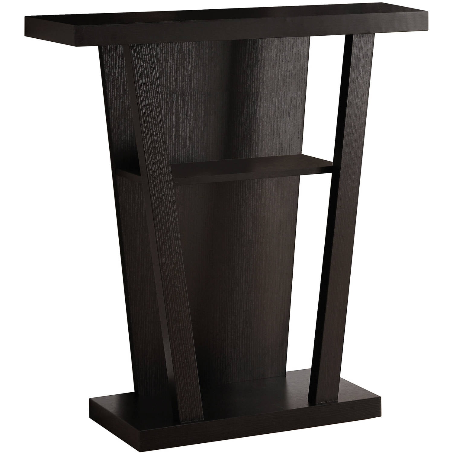 Hall Console monarch accent table 32"l / cappuccino hall console - walmart Hall Console monarch accent table 32"l / cappuccino hall console - walmart