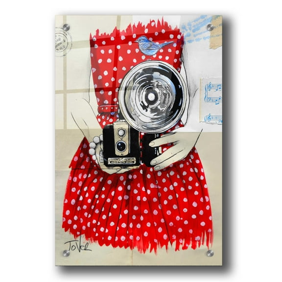 Epic Art 'Flash' by Loui Jover, Acrylic Glass Wall Art, 24"x36"