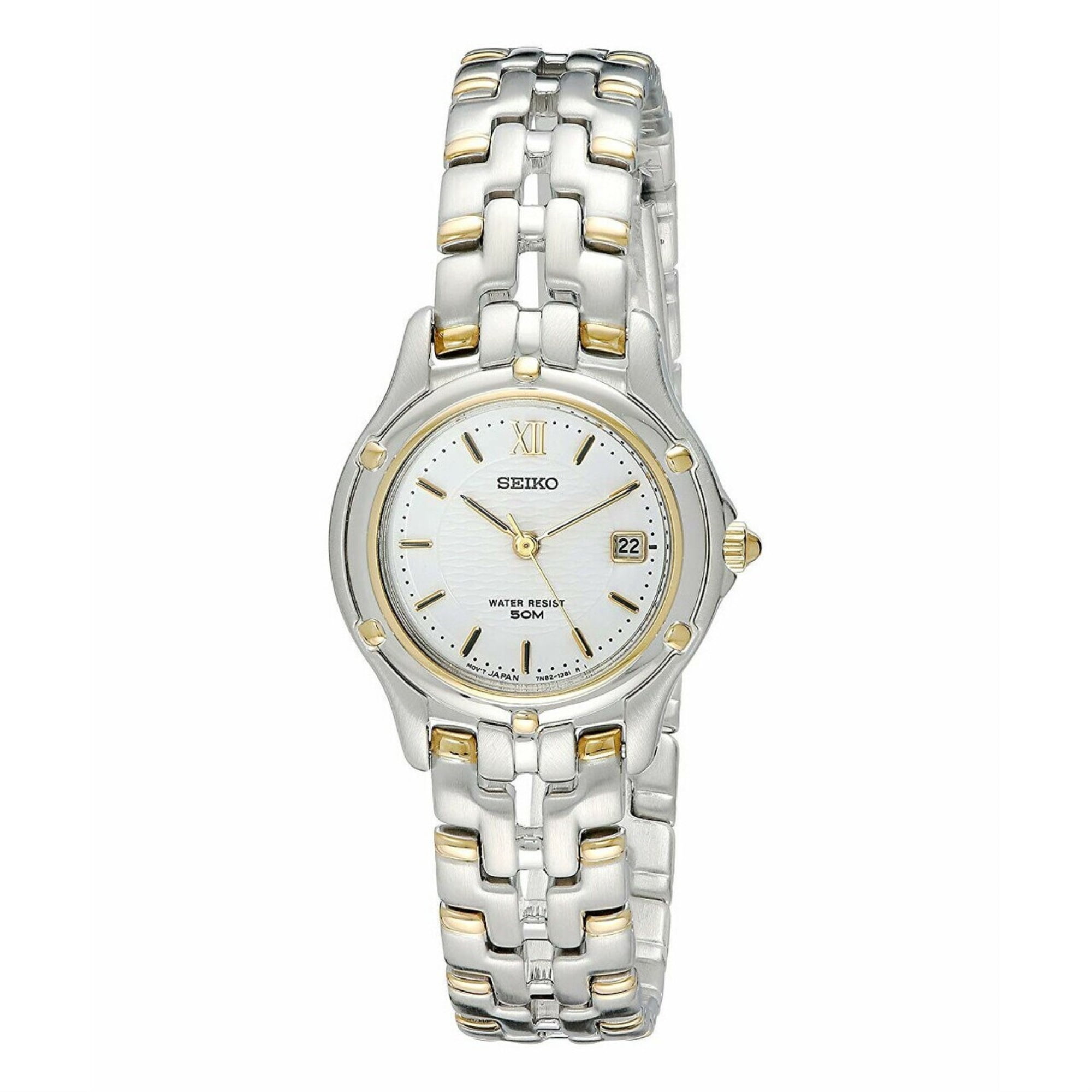 Seiko Women's Two Tone Le Grand Sport Watch SXE586