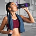 thumbnail image 5 of XTKS Botella Coctelera - Taza Coctelera de Proteínas con Compartimentos de Almacenamiento - Botellas de Batido de Entrenamiento a Prueba de Fugas con Mezclador para una Mezcla Suave - 500ML/16oz (PÚRP, 5 of 5