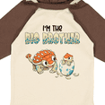 thumbnail image 4 of Inktastic I'm the Big Brother Ankylosaurus Bros Boys Long Sleeve Baby Bodysuit, 4 of 5