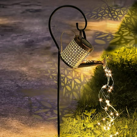 

Solar Watering Can Lights Solar Garden Lights Outdoor Decorative LED Solar Art Lights Garden Yard Lawn Walkway Party Decorations