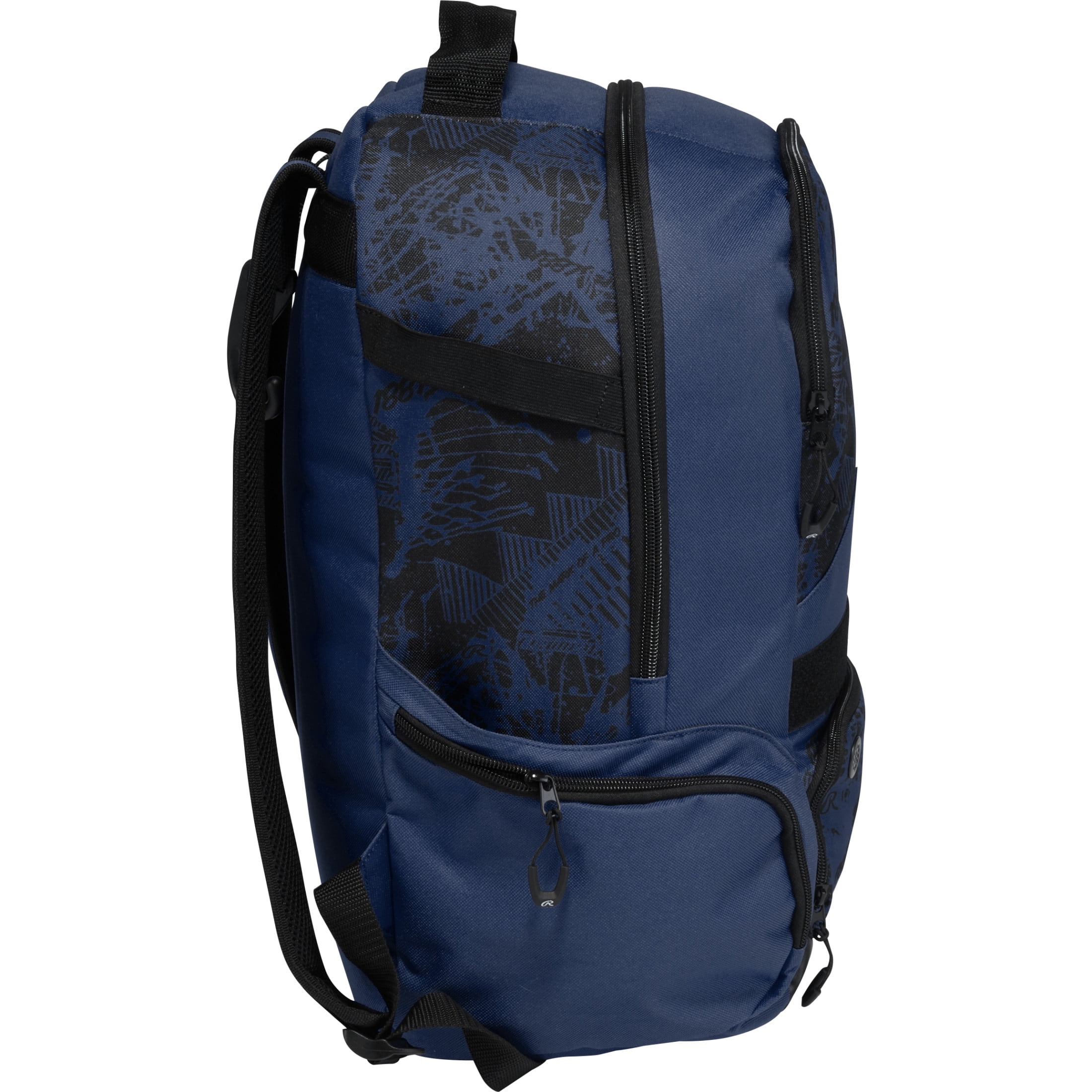 Rawlings Gamer Series Baseball Backpack | Bat & Gear Bag | Navy