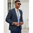thumbnail image 4 of COOFANDY Mens Casual Sport Coat Modern Fit Blazer Premium Office Casual Business Suit Jacket, 4 of 7