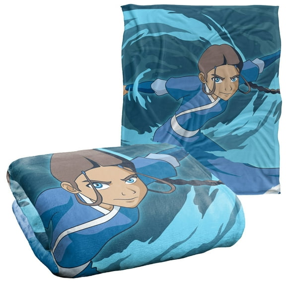 Avatar The Last Airbender Blanket, 50"x60" Avatar Katara Silky Touch Super Soft Throw Blanket