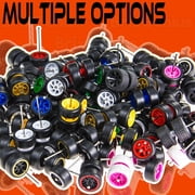 1/64 Wheels Mixed/Random Real Riders Wheels Rims Tires Set for 50 Cars 1/64 Scale