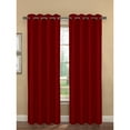 thumbnail image 2 of Becca Faux Silk Room Darkening Extra-Wide 54" x 84" Grommet Curtain Panel, 2 of 7