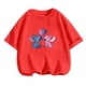thumbnail image 3 of Camiseta 2024 para niños de 3 a 14 años, top de Lilo Stitch, mono de camión con estampado de dibujos animados kawaii, camiseta para niños, estilo casual de moda, 3 of 5