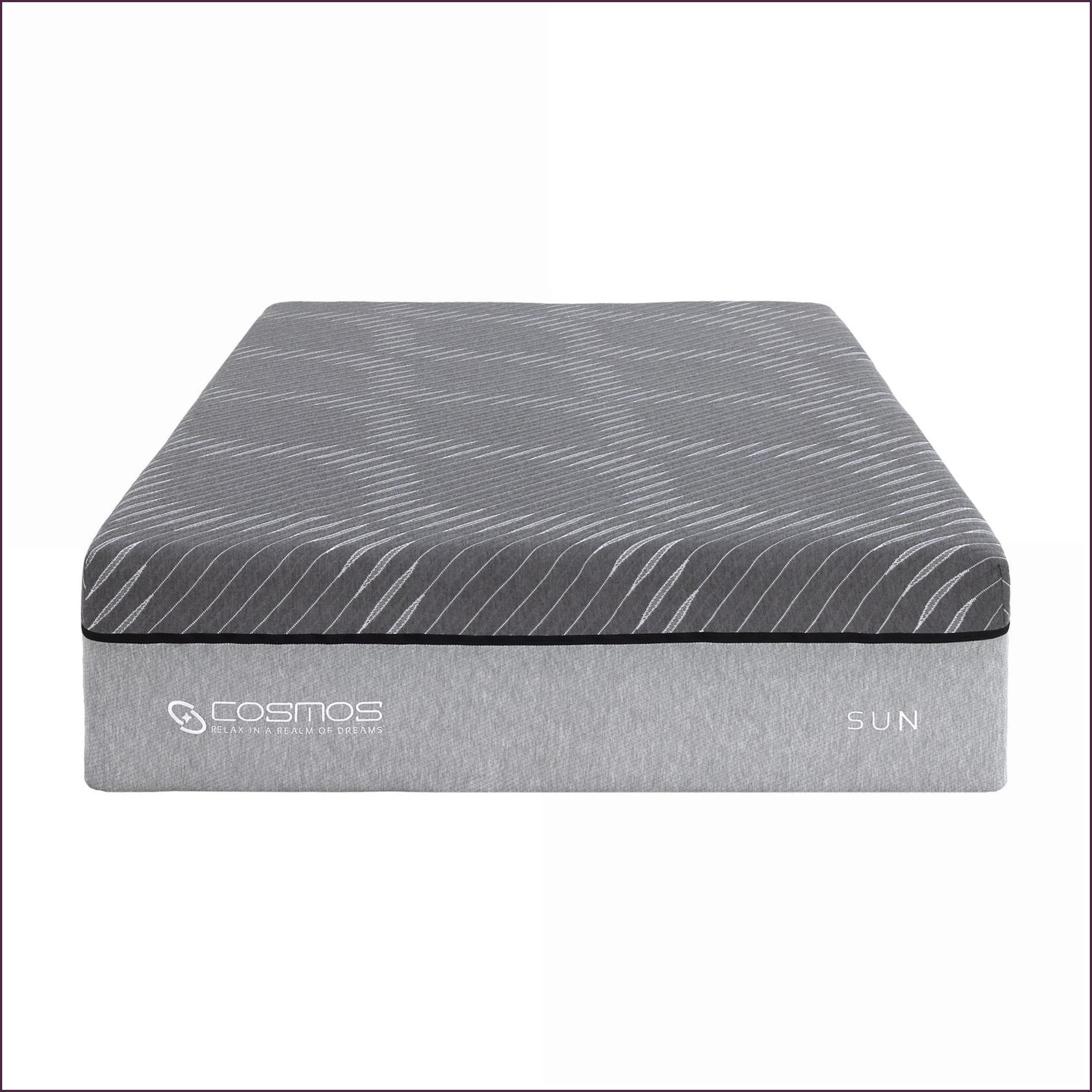 Mattresses, 14'' King Hybrid Mattress with Soft Waterfall Cover | Foam+Spring | Light Gray