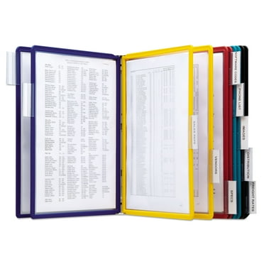 Durable Vario Wall Reference System, 10 Panels, Assorted Borders And Panels