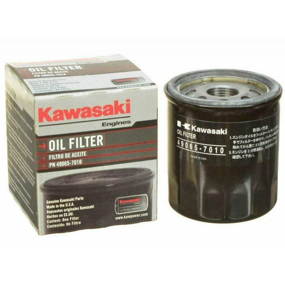 Kawasaki Genuine KM-49065-0724 Oil Filter Fits 49065-7010 OEM