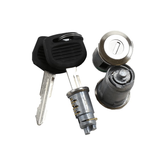 Door Lock Cynder With Key - Door & Ignition Lock Set Replaces 3546619C, Navistar 3546-619-C91, 3546619C92, RR3546619C1, , IH-3546-619-C,