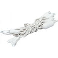 thumbnail image 1 of JZ-10 Light LED Christmas Mini Light Set, Outdoor Curtain Wreath Craft Bottle String Lights, Pure White, Non-Connectable, White Wire, 5 Feet, 1 of 4
