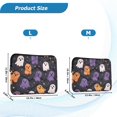 thumbnail image 4 of FORMRS 13"-13.3" Laptop Sleeve Protective Case Soft Carrying Quilted Computer Bag Cover, Orange Halloween Ghosts, 4 of 7