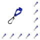 thumbnail image 1 of Portaguantes de seguridad Yuarrent Guante de plástico Grabber Catcher Montañismo Cinturón Azul 10Conjunto, 1 of 6